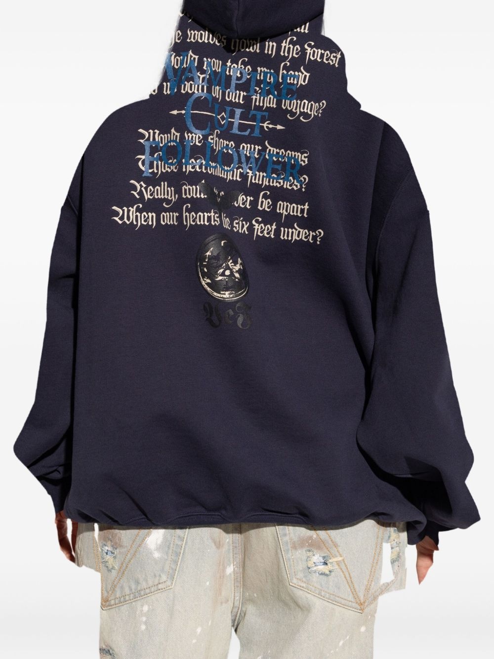 graphic-print hoodie - 5