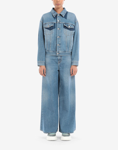 MM6 Maison Margiela Shadow denim jacket outlook