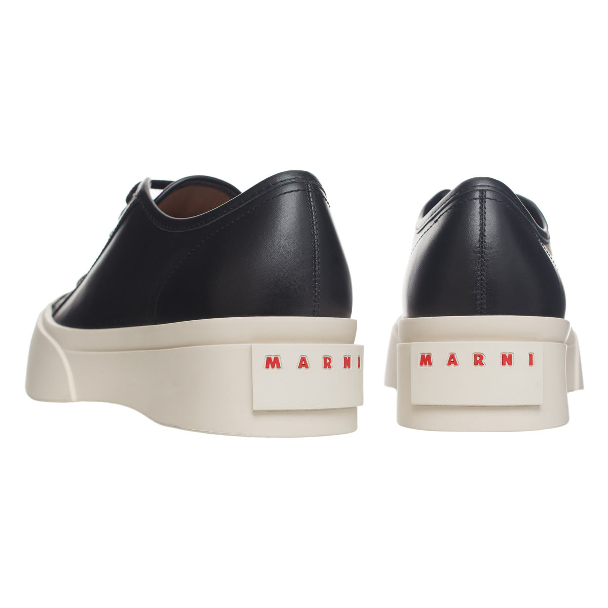 WOMEN'S PABLO LACE-UP SNEAKERS (BLACK) - 6