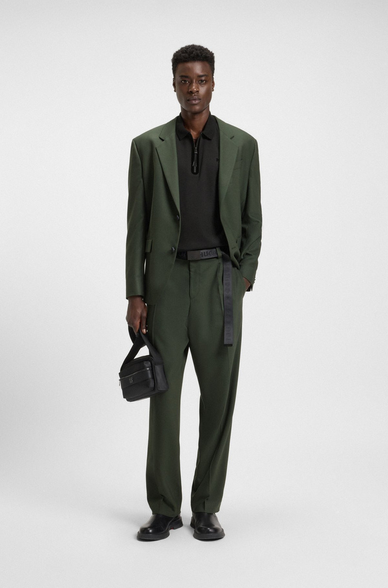 HUGO POLO SHIRT WITH ZIP PLACKET outlook
