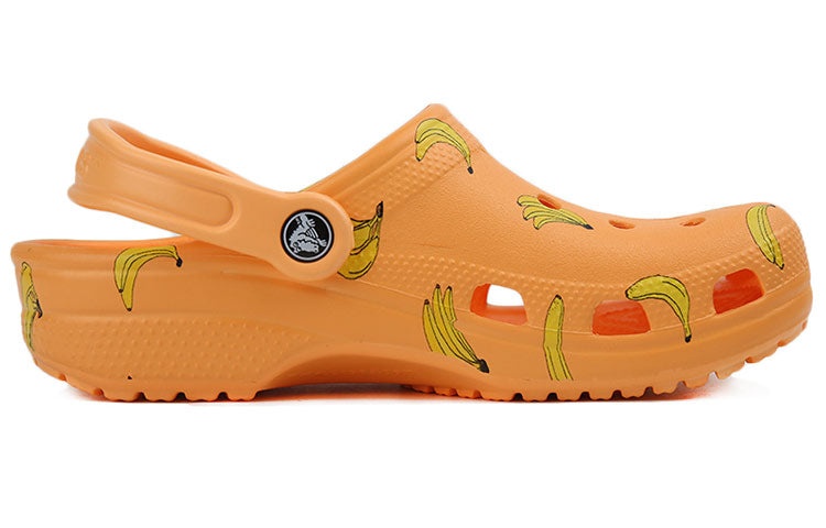 (WMNS) Crocs Classic clog Sports sandals 'Orange' 206375-801 - 3