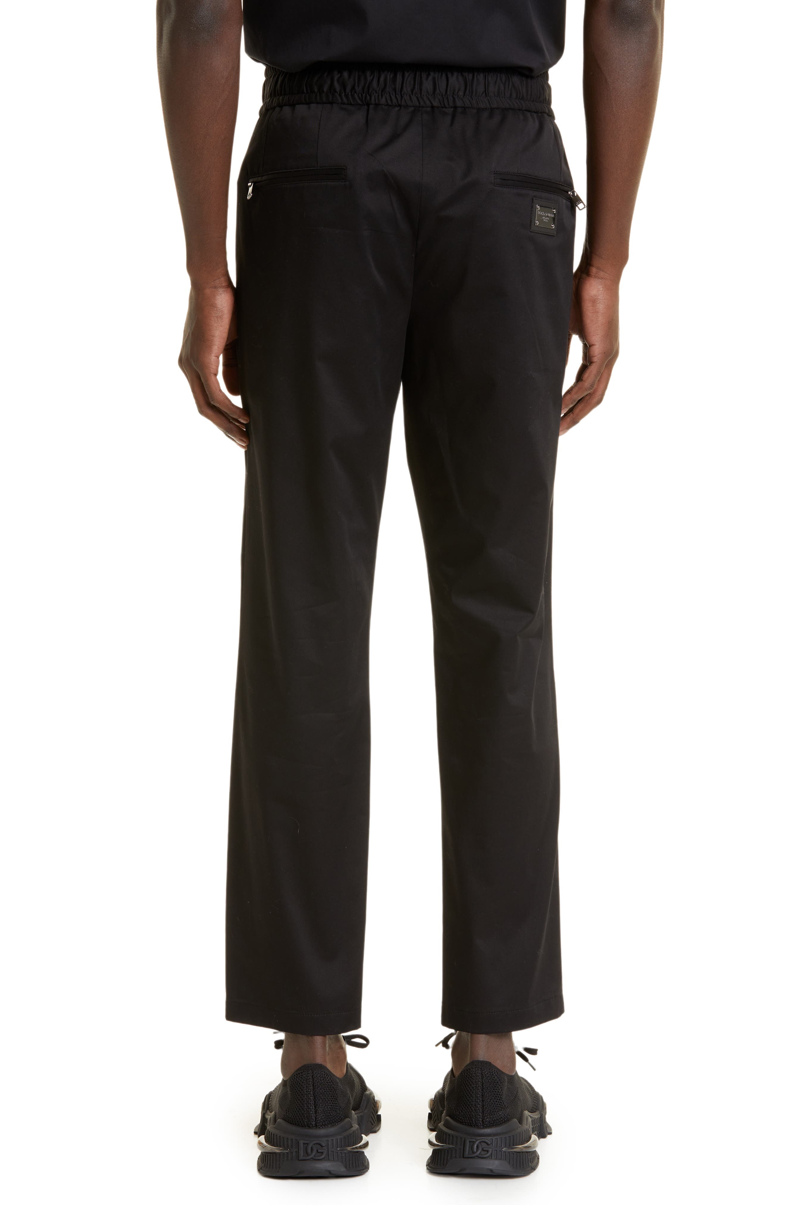 Stretch Cotton Joggers - 2