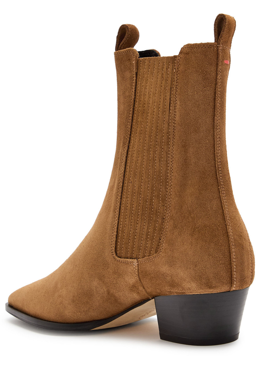Aeyde Agata 35 Suede Ankle Boots - 2