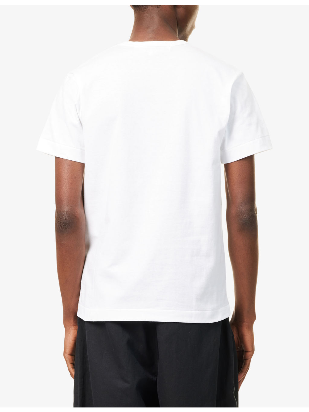 Triple Heart Graphic-Print Crewneck Cotton T-Shirt - 4