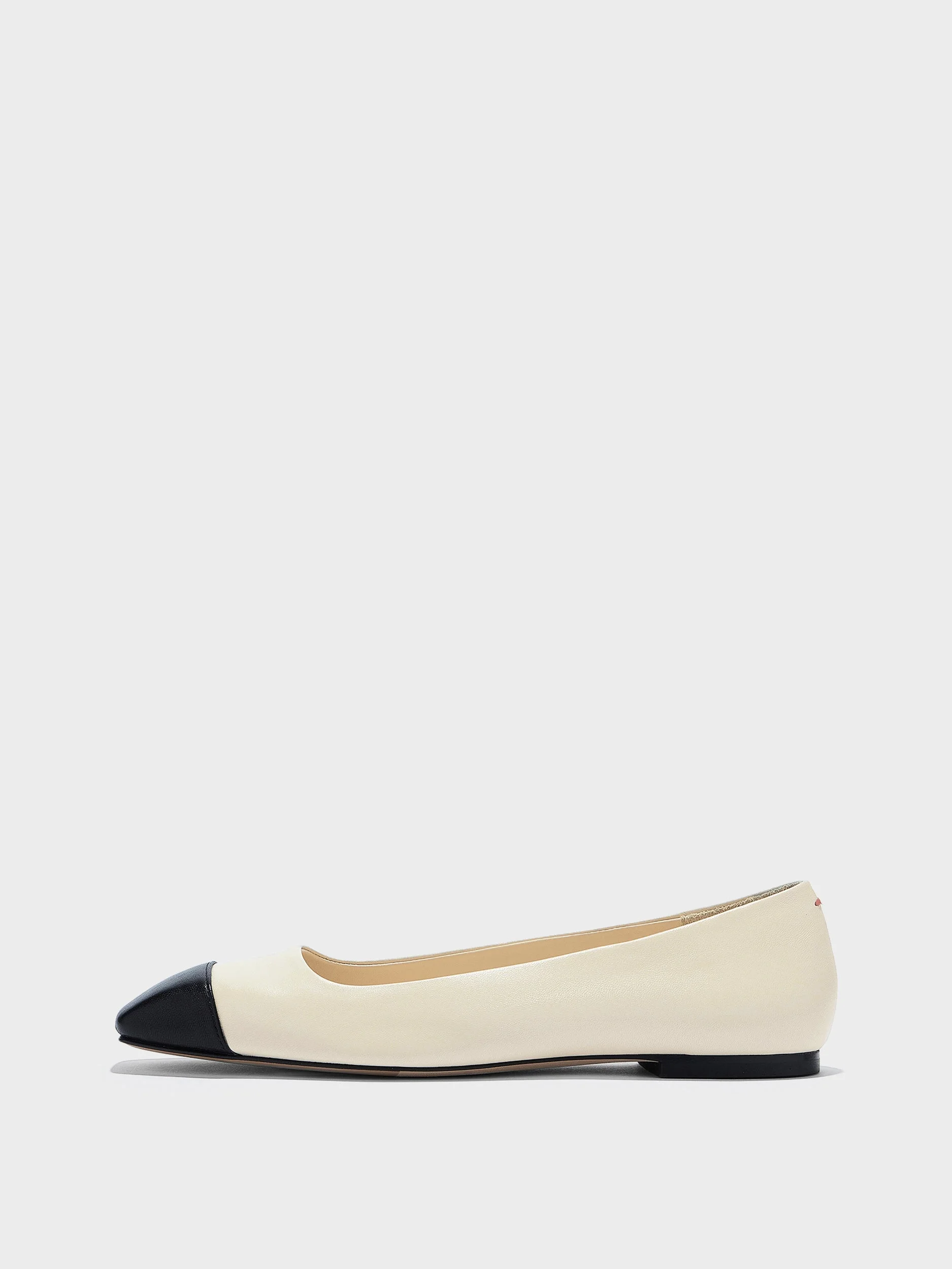 Ida Toe-Cap Ballet Flats - 1