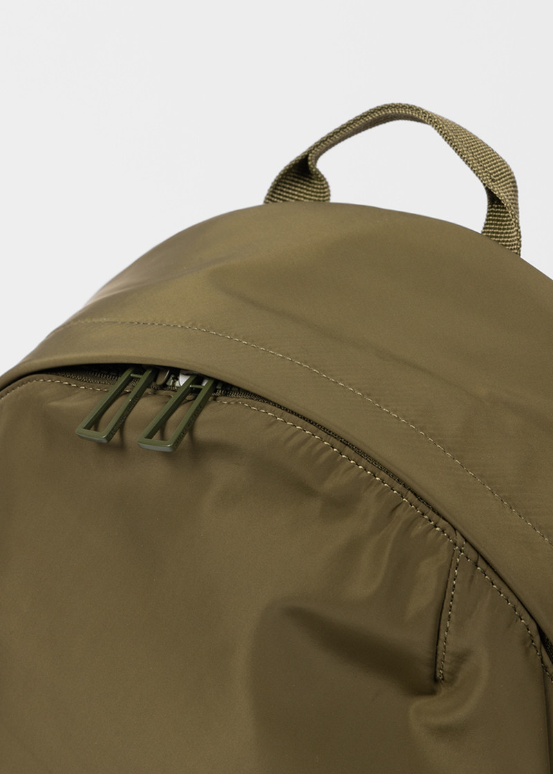 Khaki 'Broad Stripe Zebra' Backpack 3