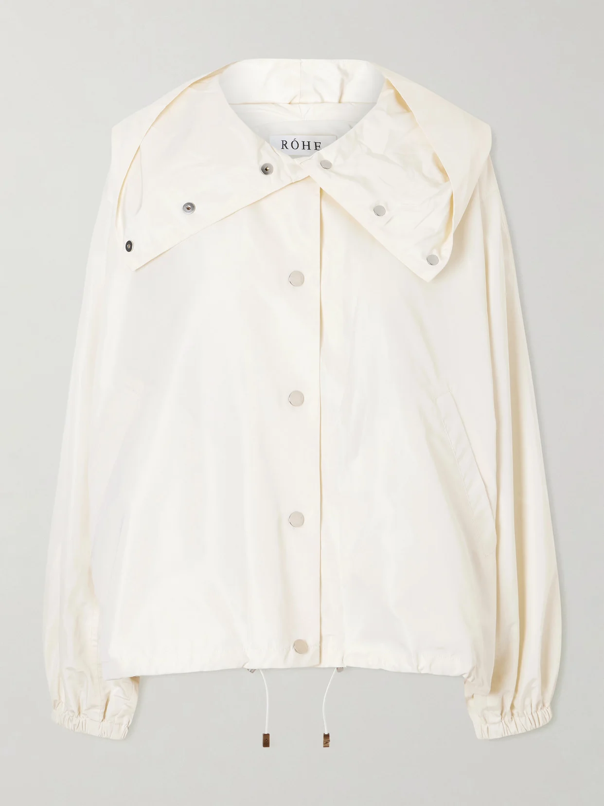 Hooded Taffeta Jacket - 1