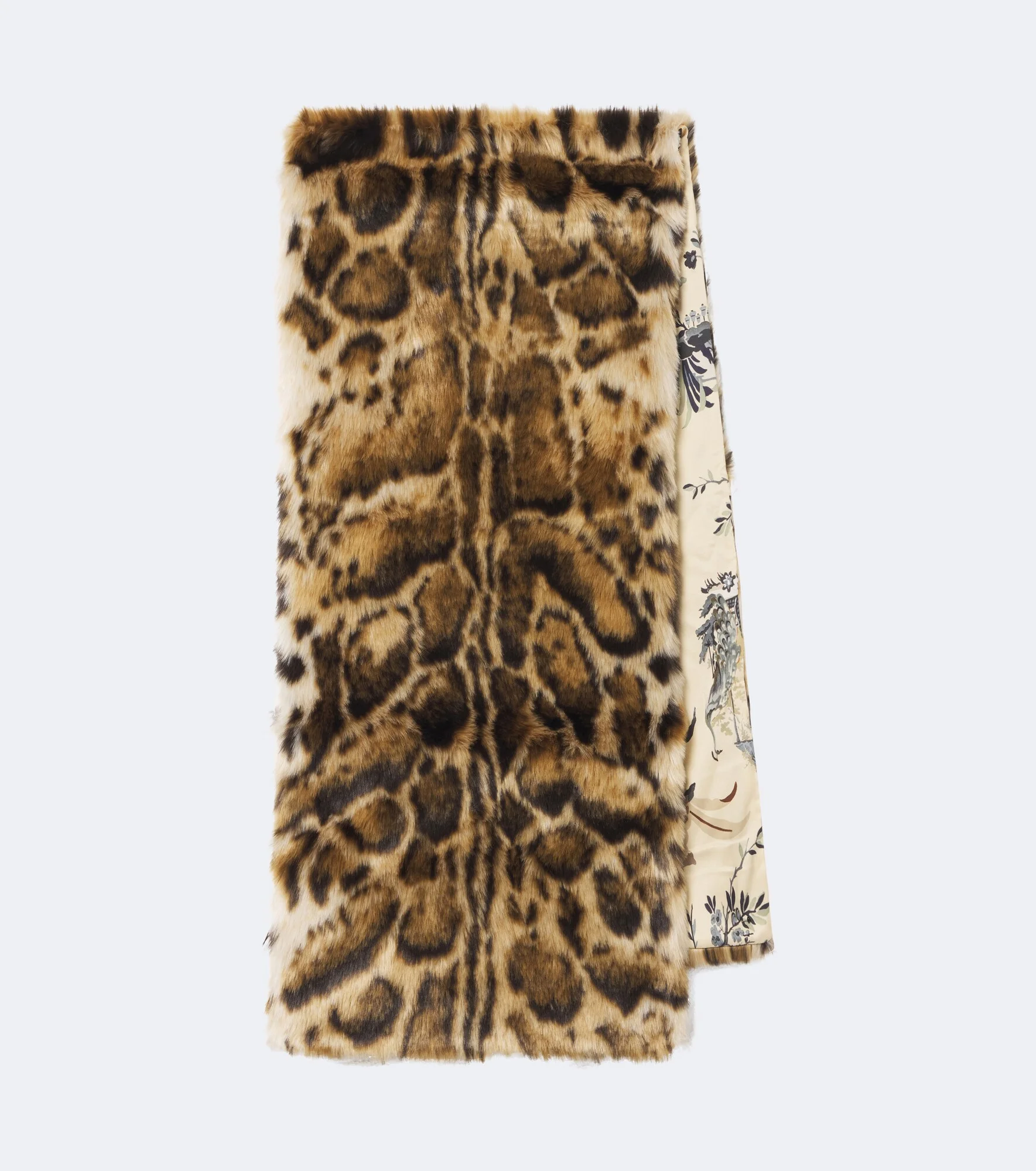 Leopard-print scarf - 1