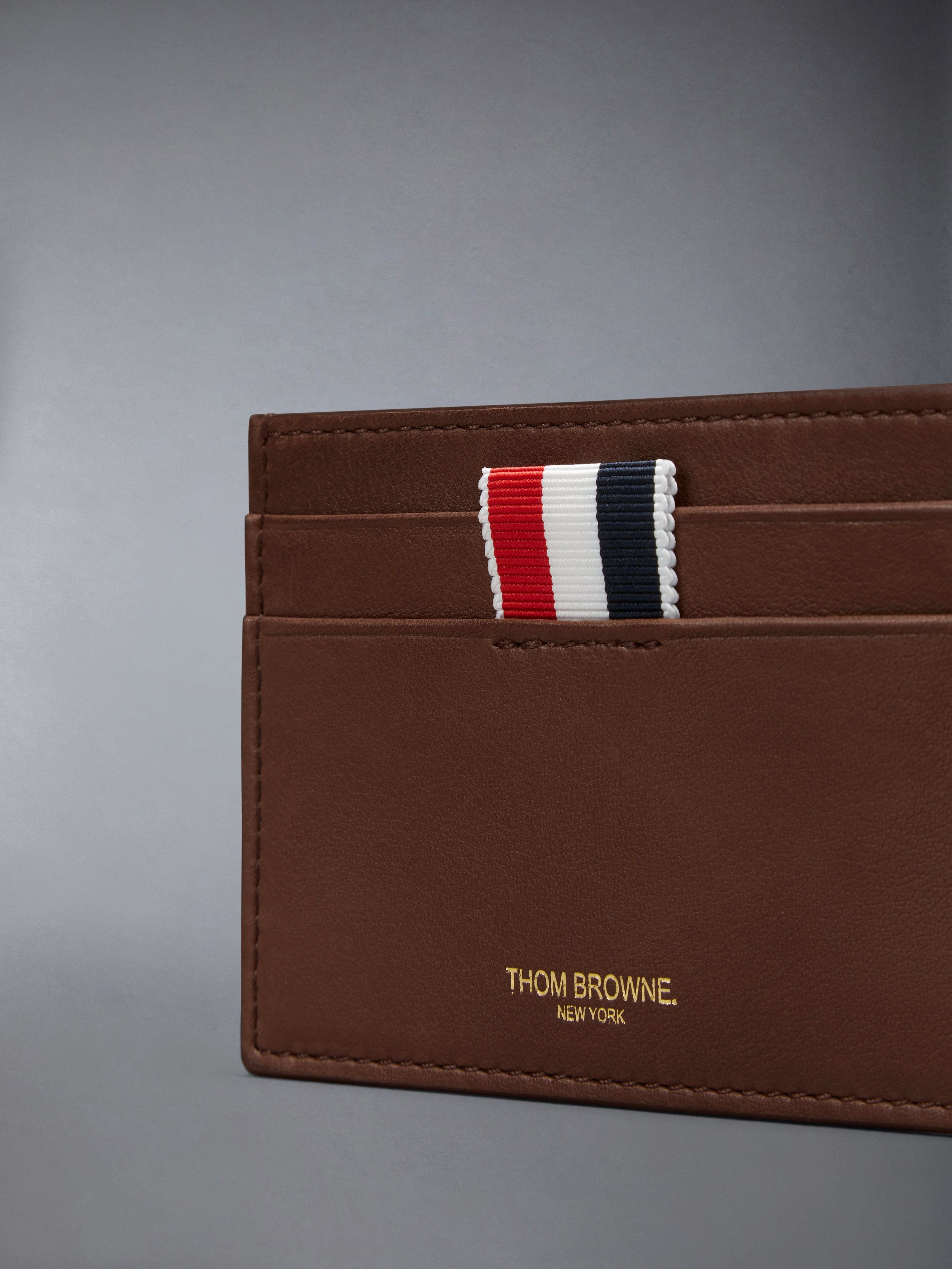 Soft Calf Leather Single Card Holder - 4