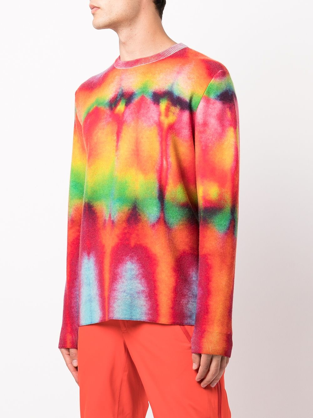 tie-dye pattern sweater - 3