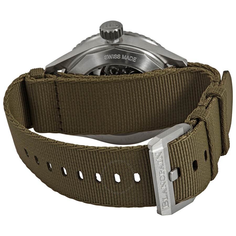 Blancpain Fifty Fathoms Bathyscaphe Meteor Grey Dial Automatic Men's Watch 5000-1110-NAKA - 3