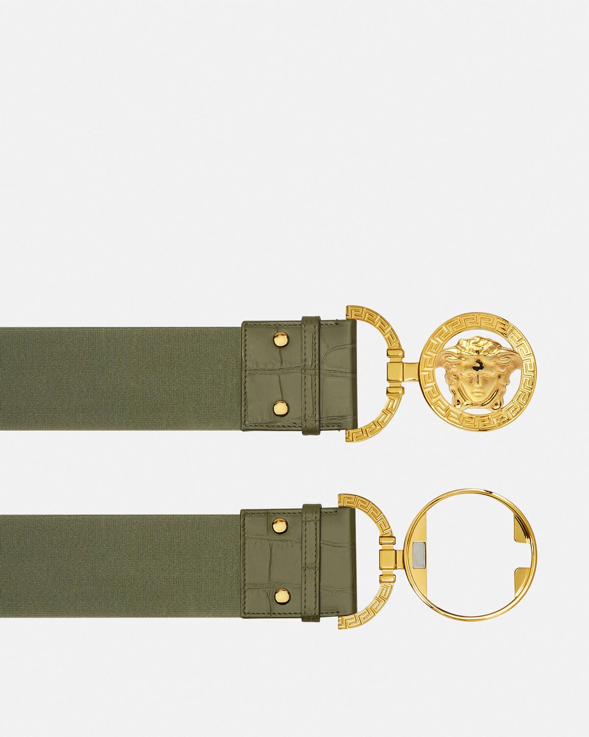 Medusa '95 Croc-Effect Belt 1.6" / 4 cm - 2