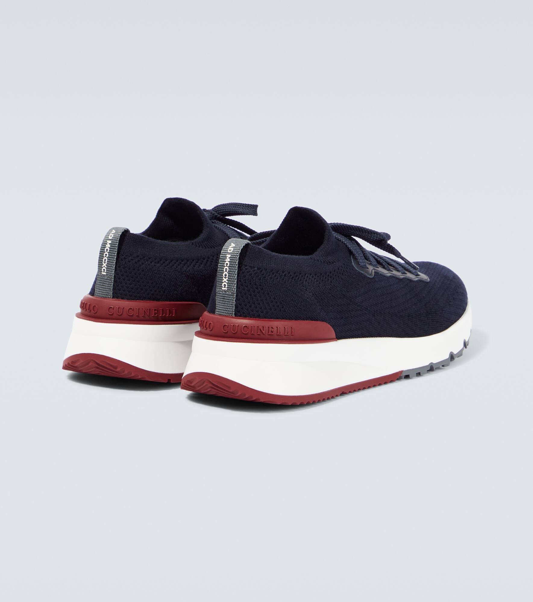 Cotton knitted sneakers - 6