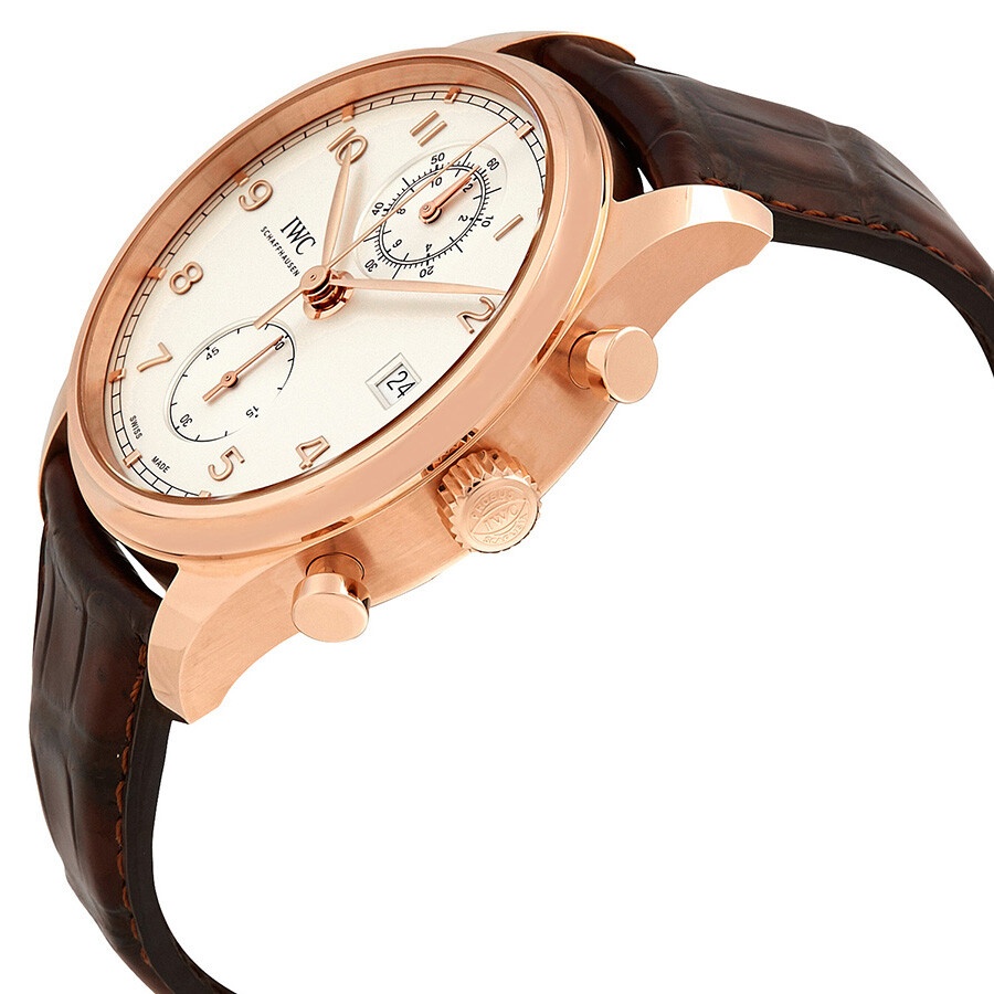 IWC Portugieser Silver Dial Automatic Men's Chronograph Watch IW390301 - 2
