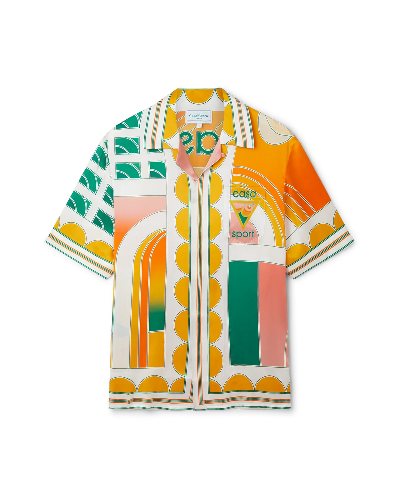 Summer Court Silk Shirt | Casablanca Paris - 1