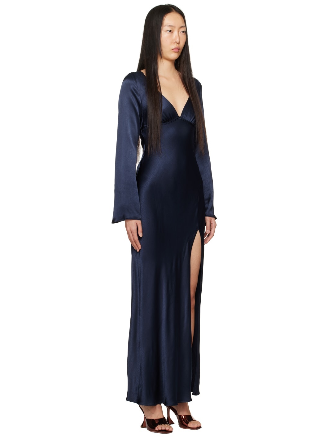 Navy Ren Maxi Dress - 2