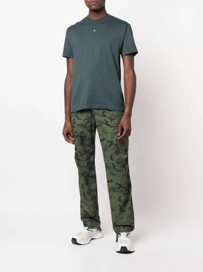 Stone Island Compass point embroidered T-shirt outlook