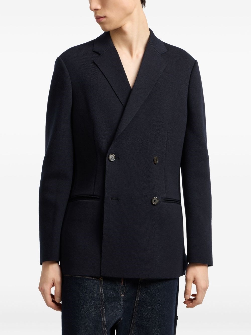 Single-breasted blazer jacket - 3