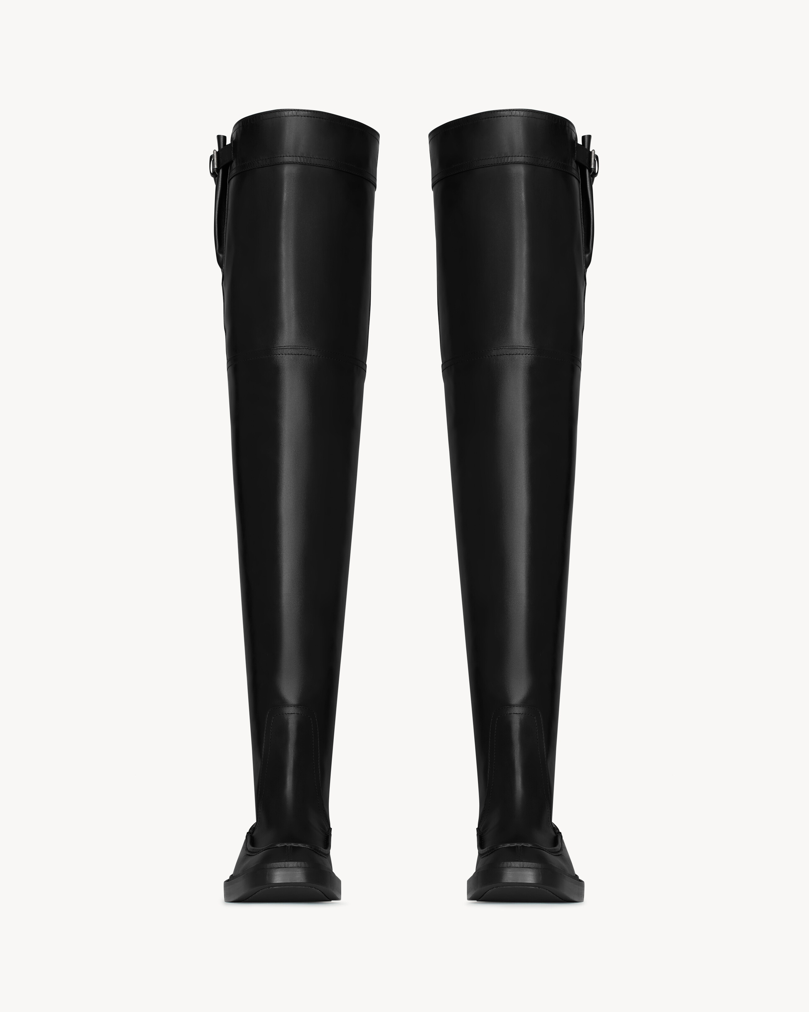 JOE OVER-THE-KNEE BOOTS IN SMOOTH LEATHER - 3