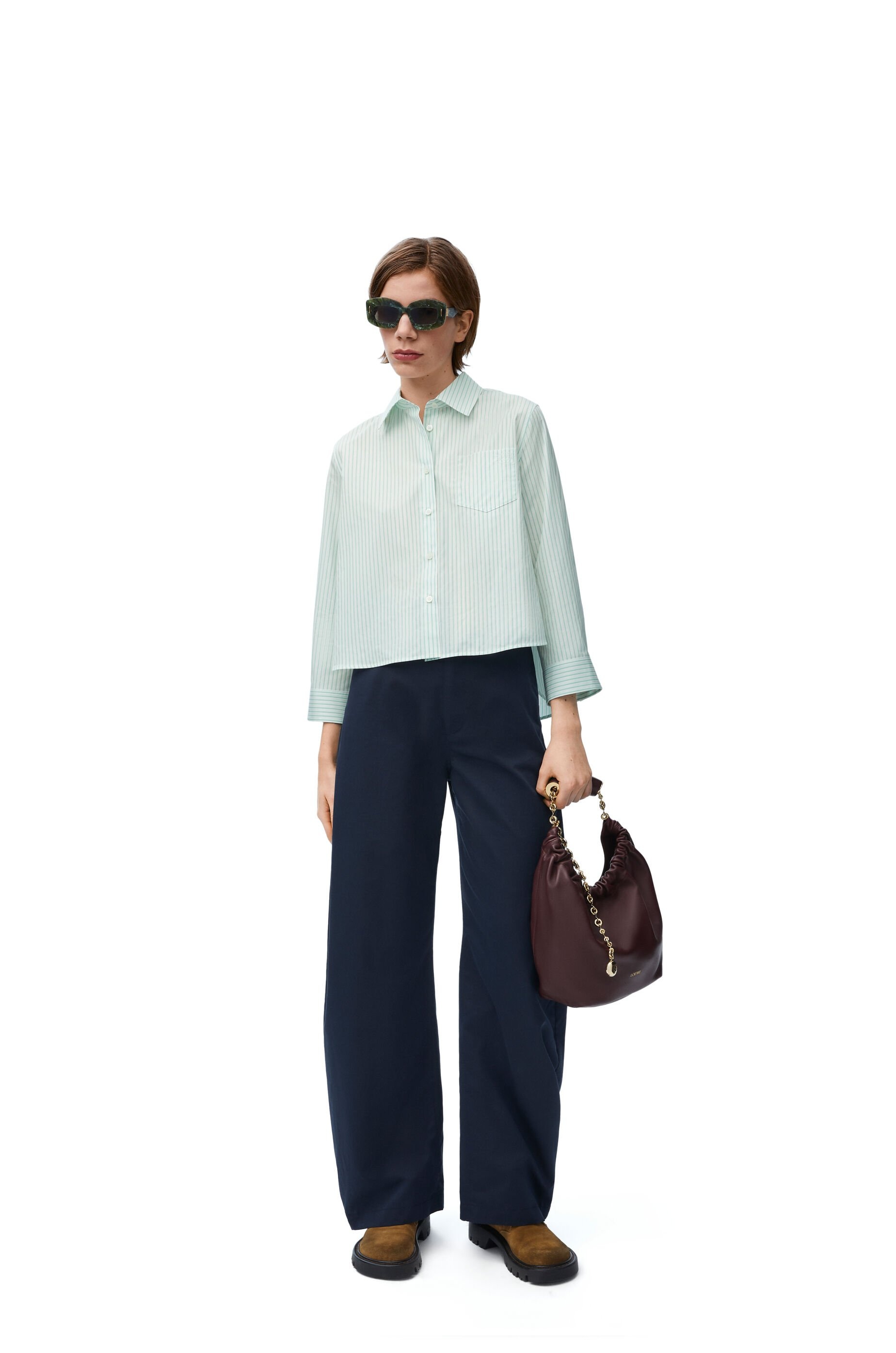 Trapeze shirt in cotton - 2