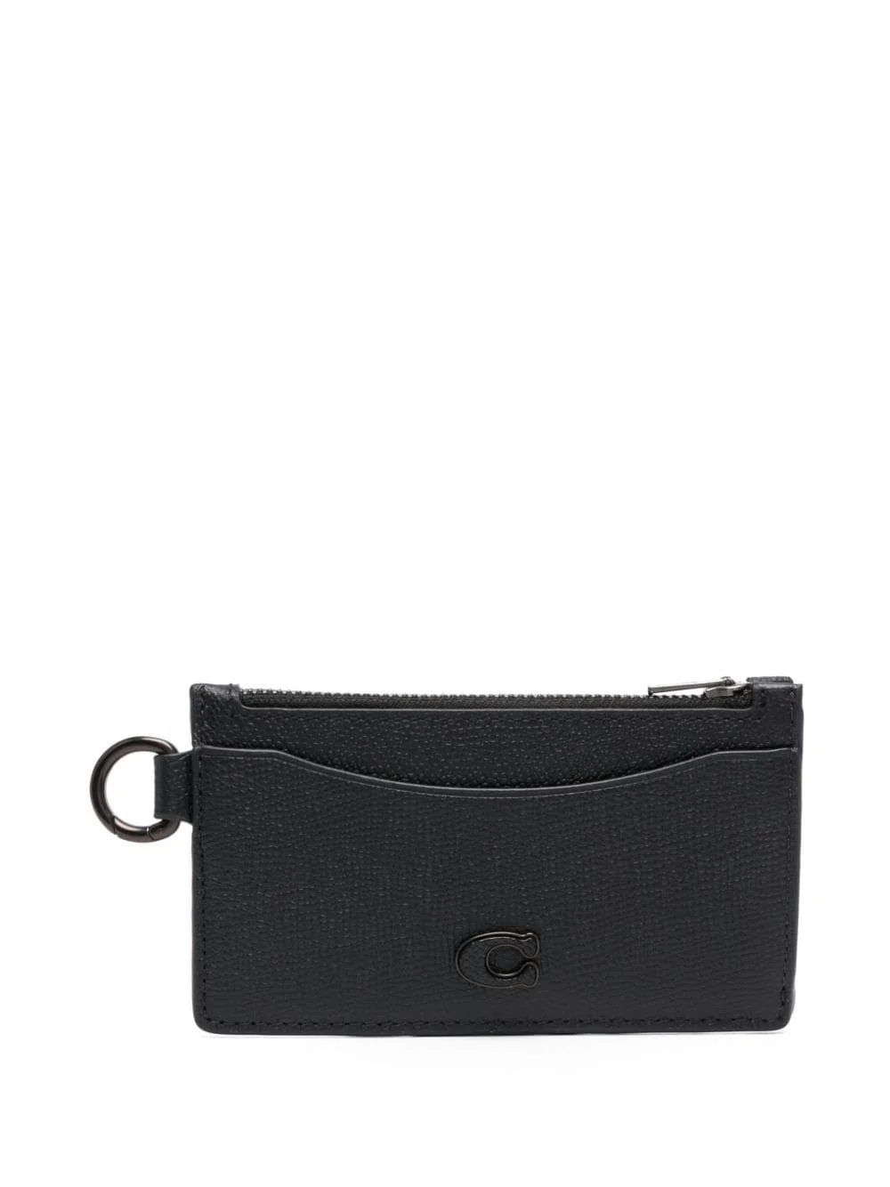 tonal logo-plaque leather wallet - 1