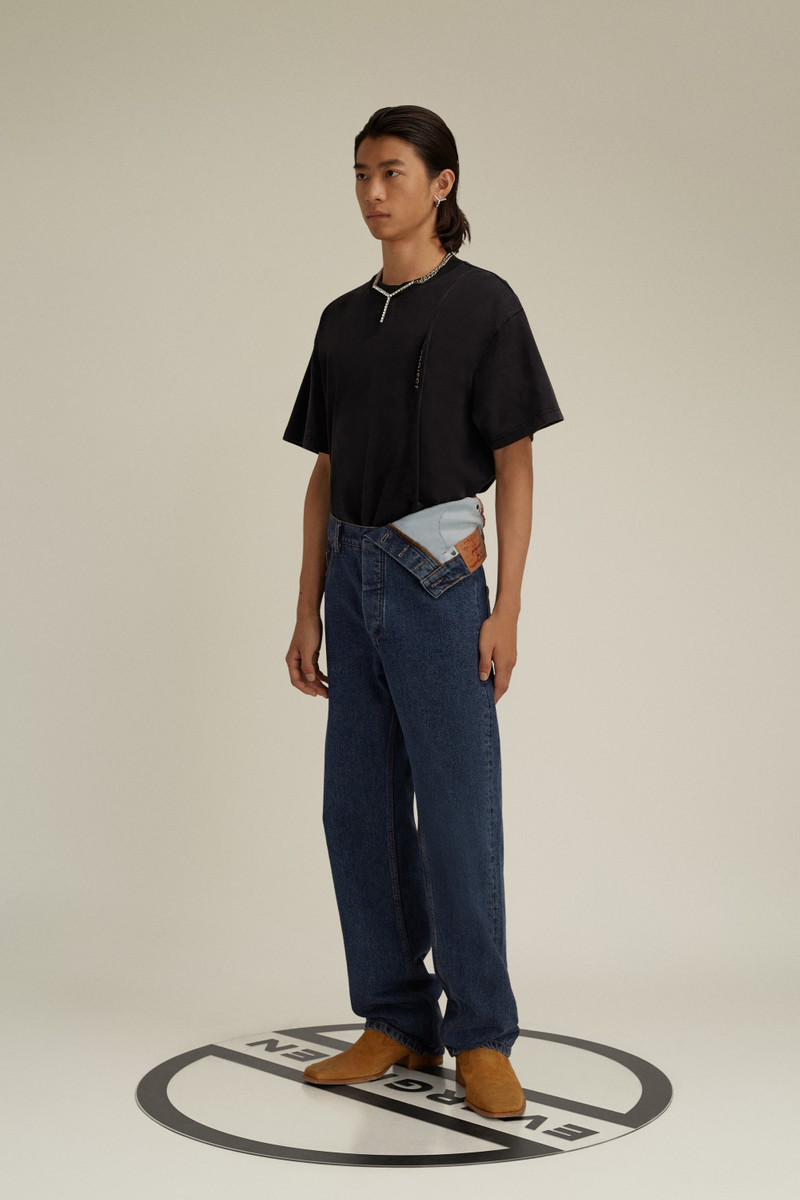Classic Asymmetric Waist Jeans SS22 4