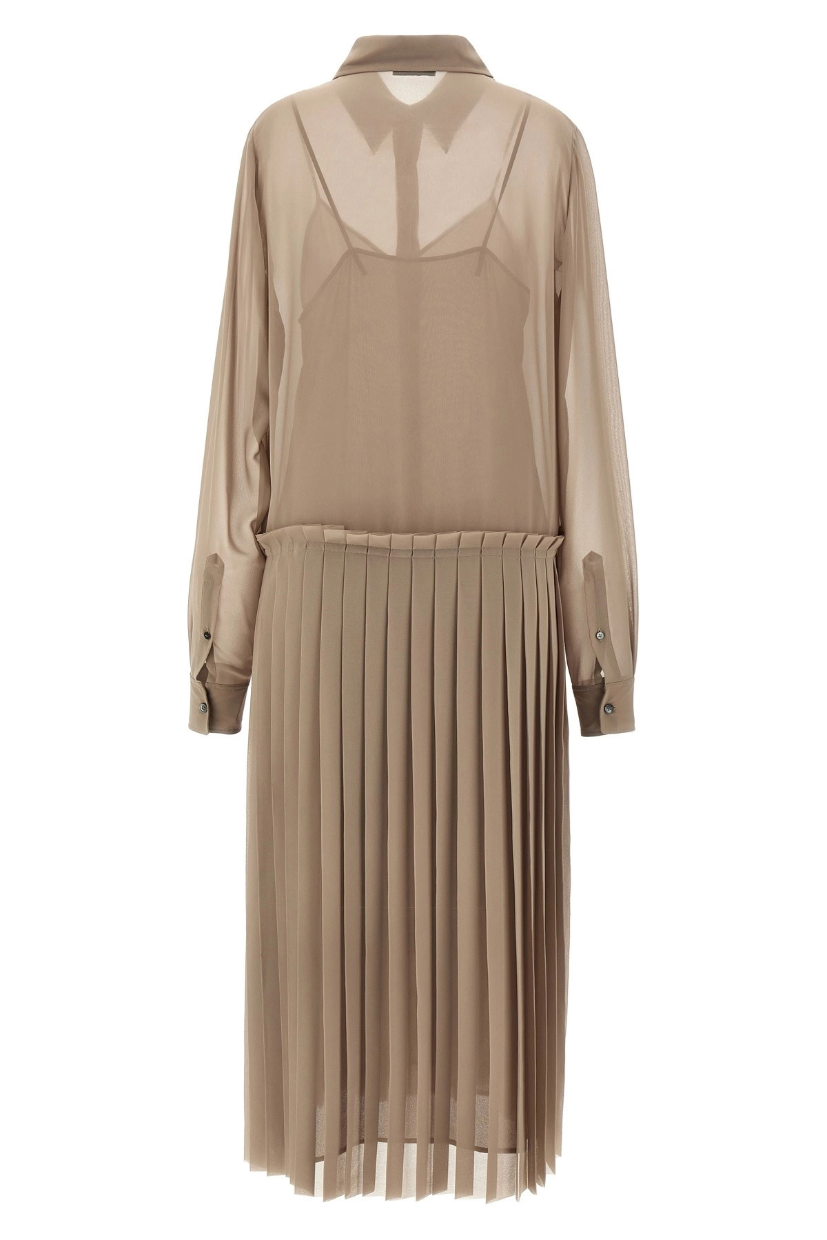 'Pleated Midi' dress - 2