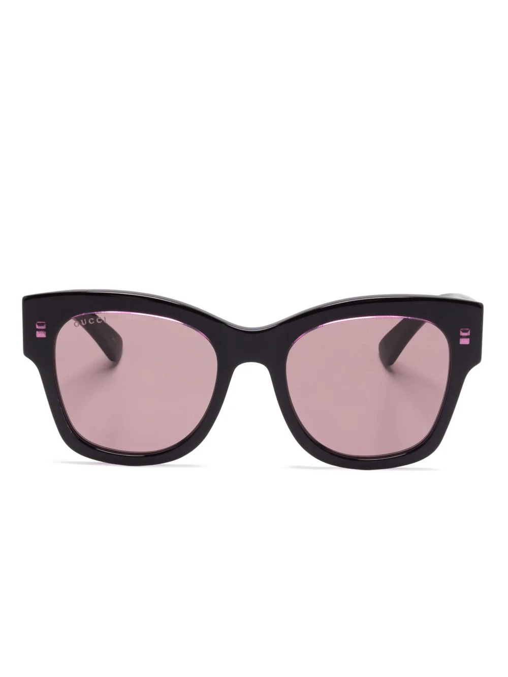 square-frame sunglasses - 1