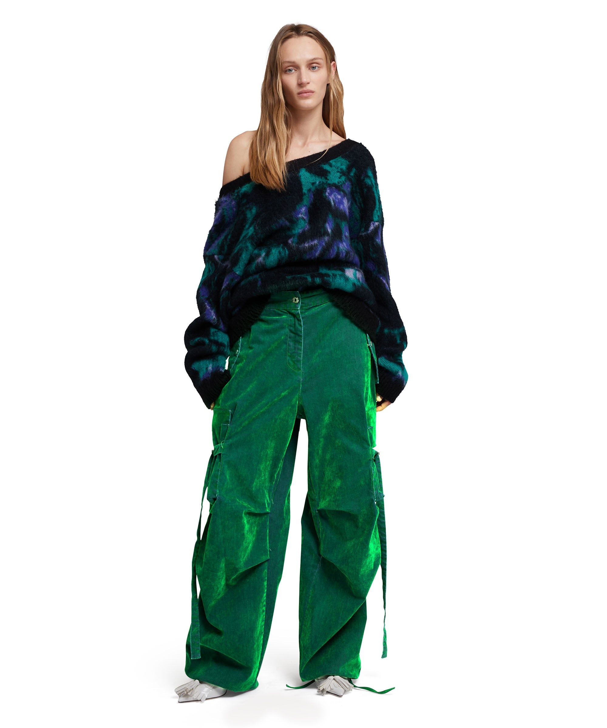 Cargo trousers with "Flock Denim" workmanship - 5