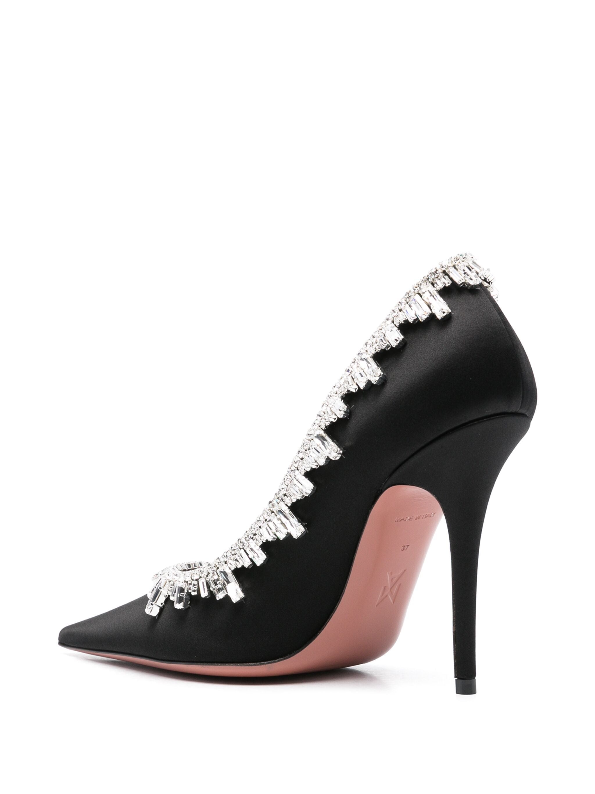 105mm Crystal-embellished Pumps - 2