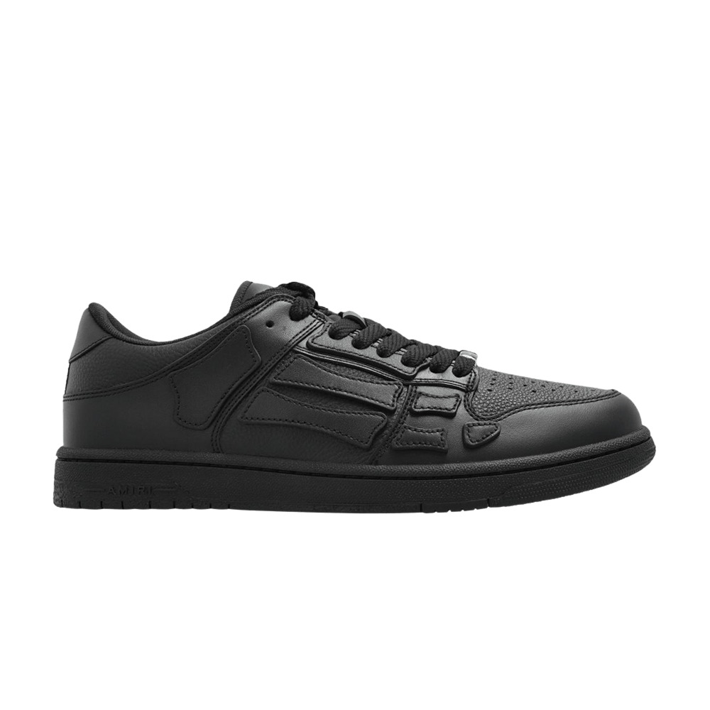 Amiri Skel Top Low 'Triple Black' - 1