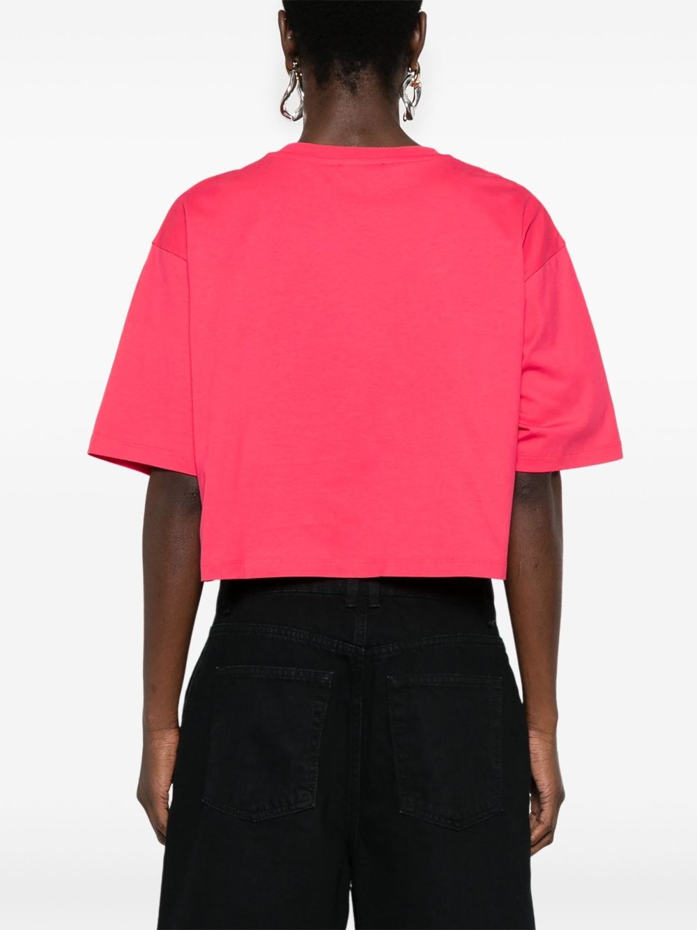 cropped T-shirt - 4