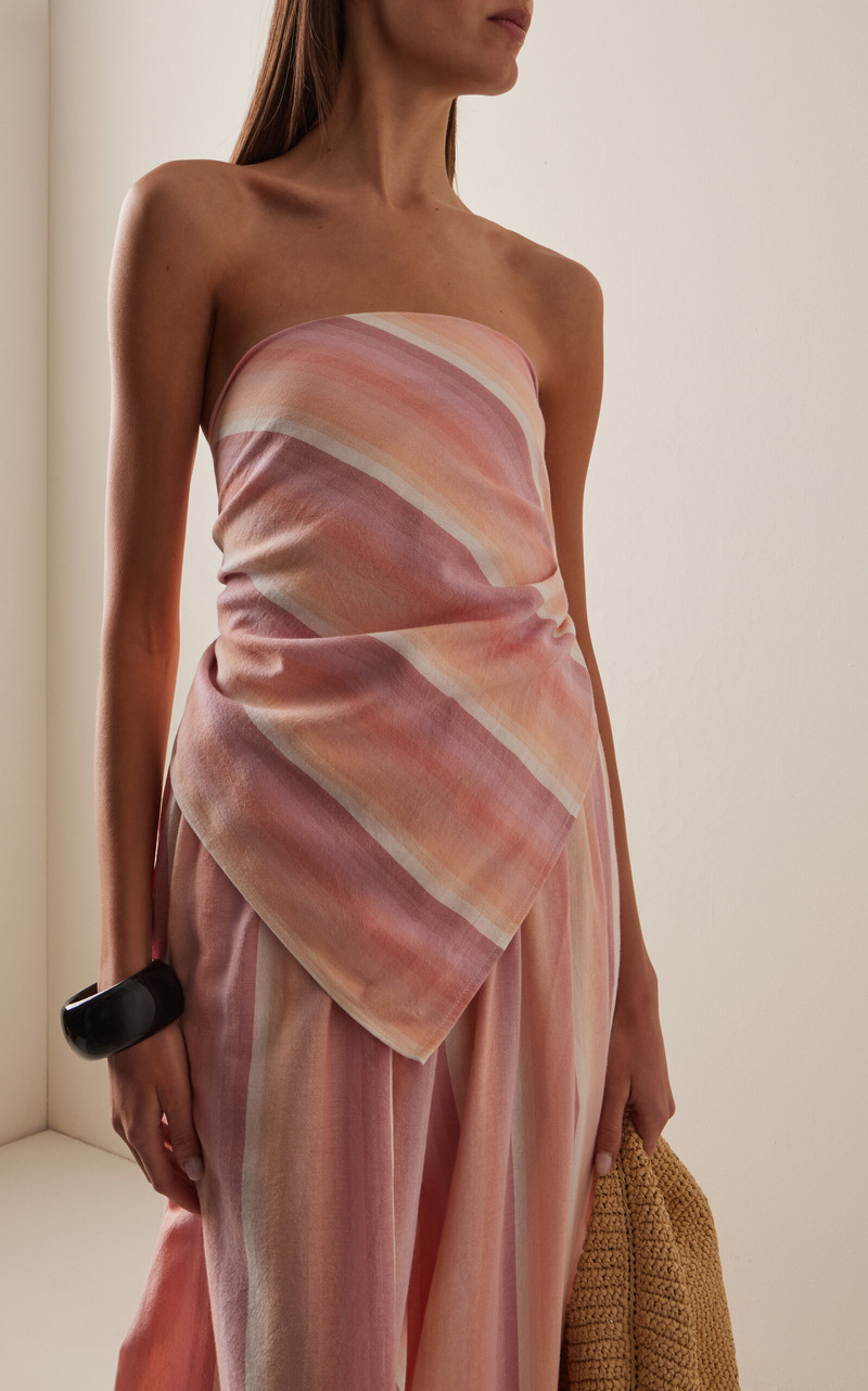 MARRAKSHI LIFE The Triangle Cotton Top pink outlook