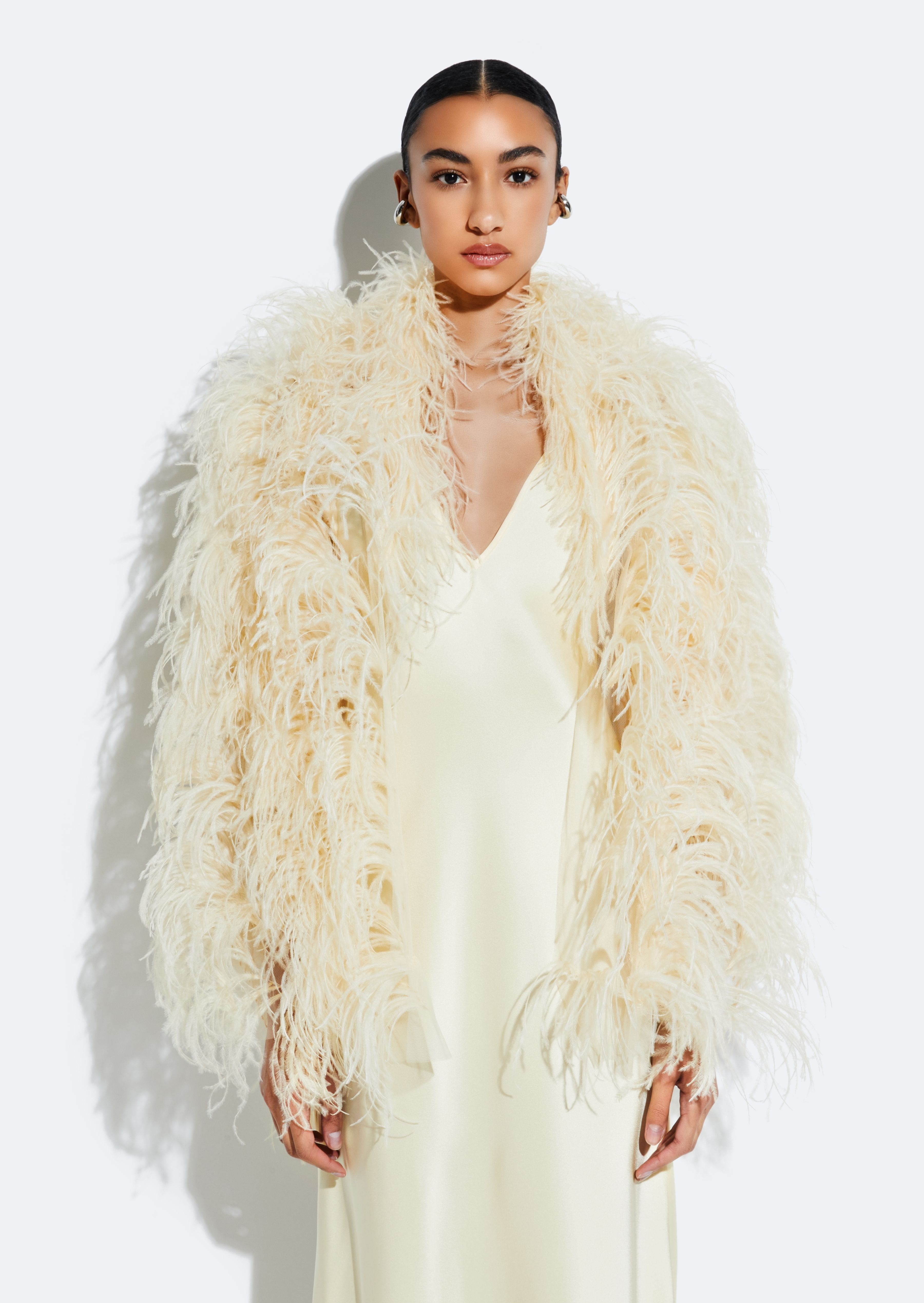 Marbled Feathers Jacket - 2