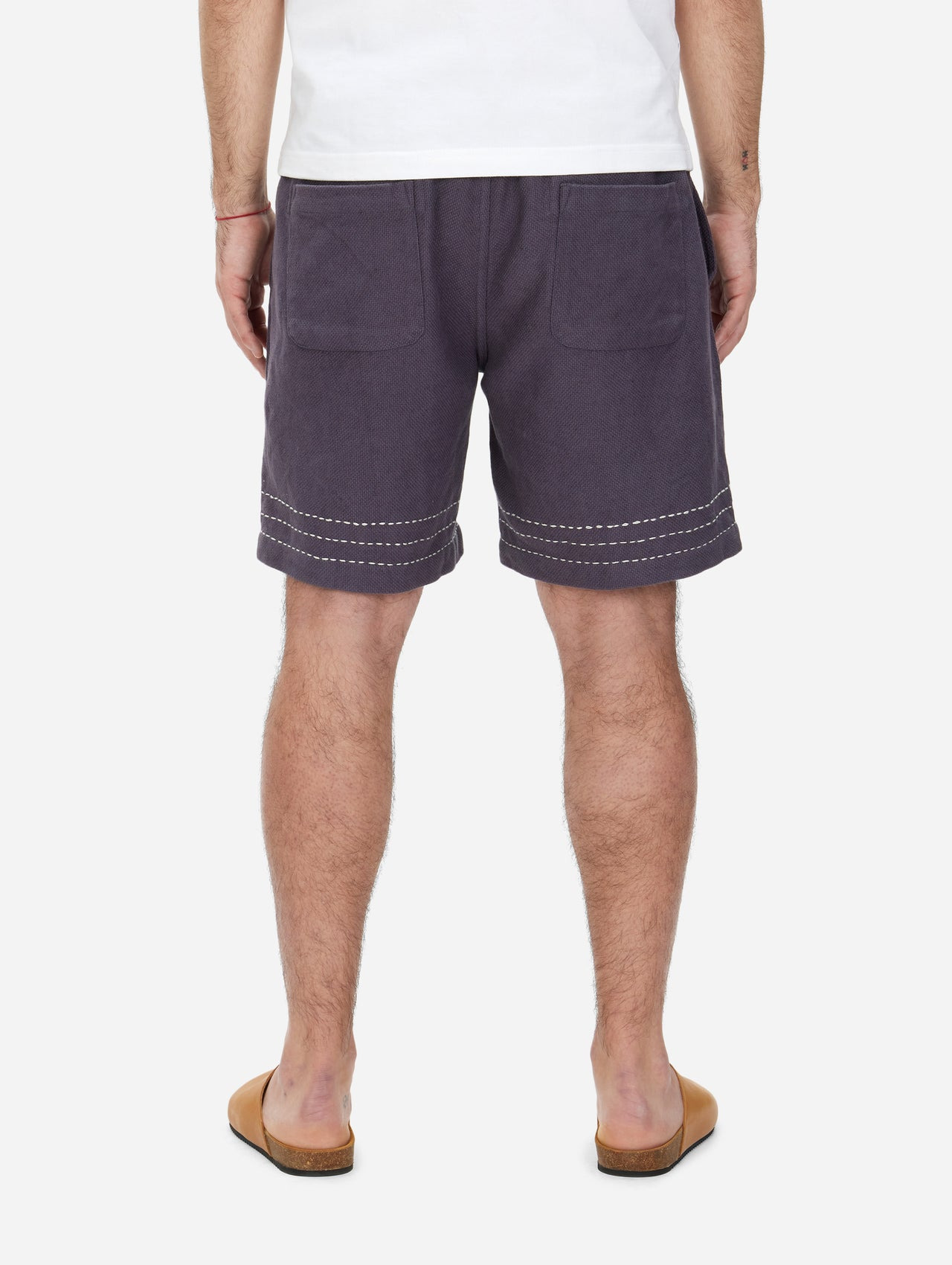 Club Short - Plum Hand Stitch - 6