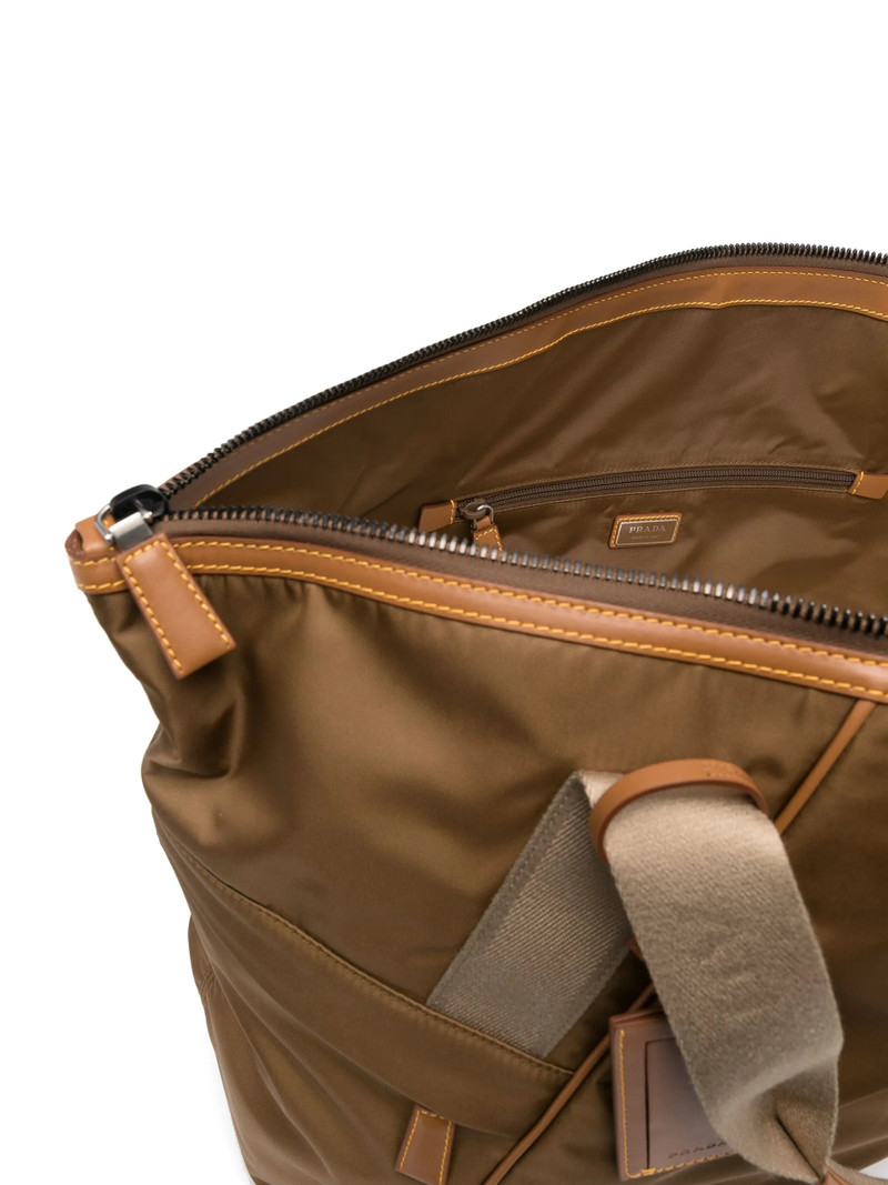 Prada Triangle-logo Duffle Bag outlook