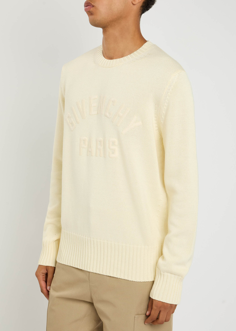 Givenchy Logo-embroidered Cotton Jumper - 2