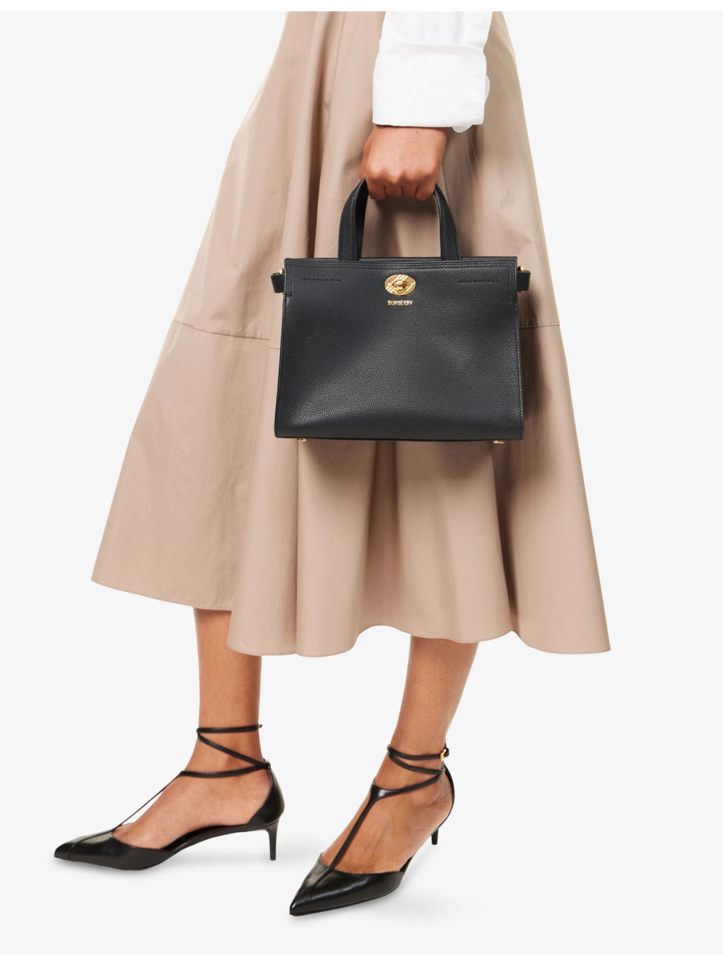 Cotswolds Mini Leather Tote Bag - 6