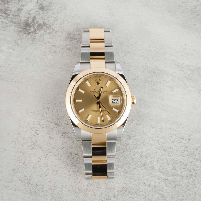 Rolex Datejust 41 126303 Champagne Dial - 7