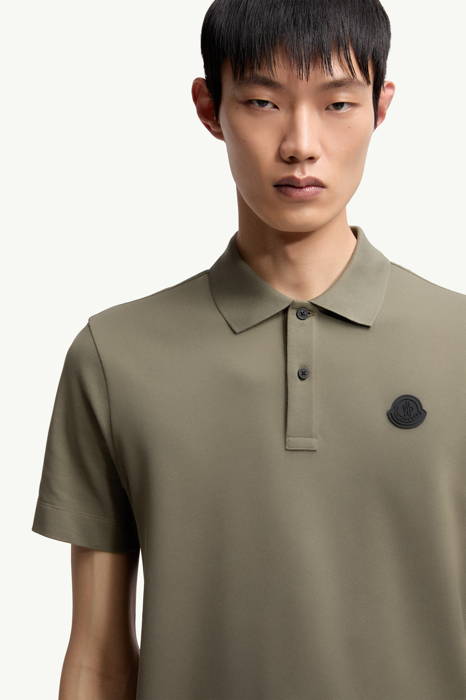 Logo Cotton Piquet Polo Shirt - 6