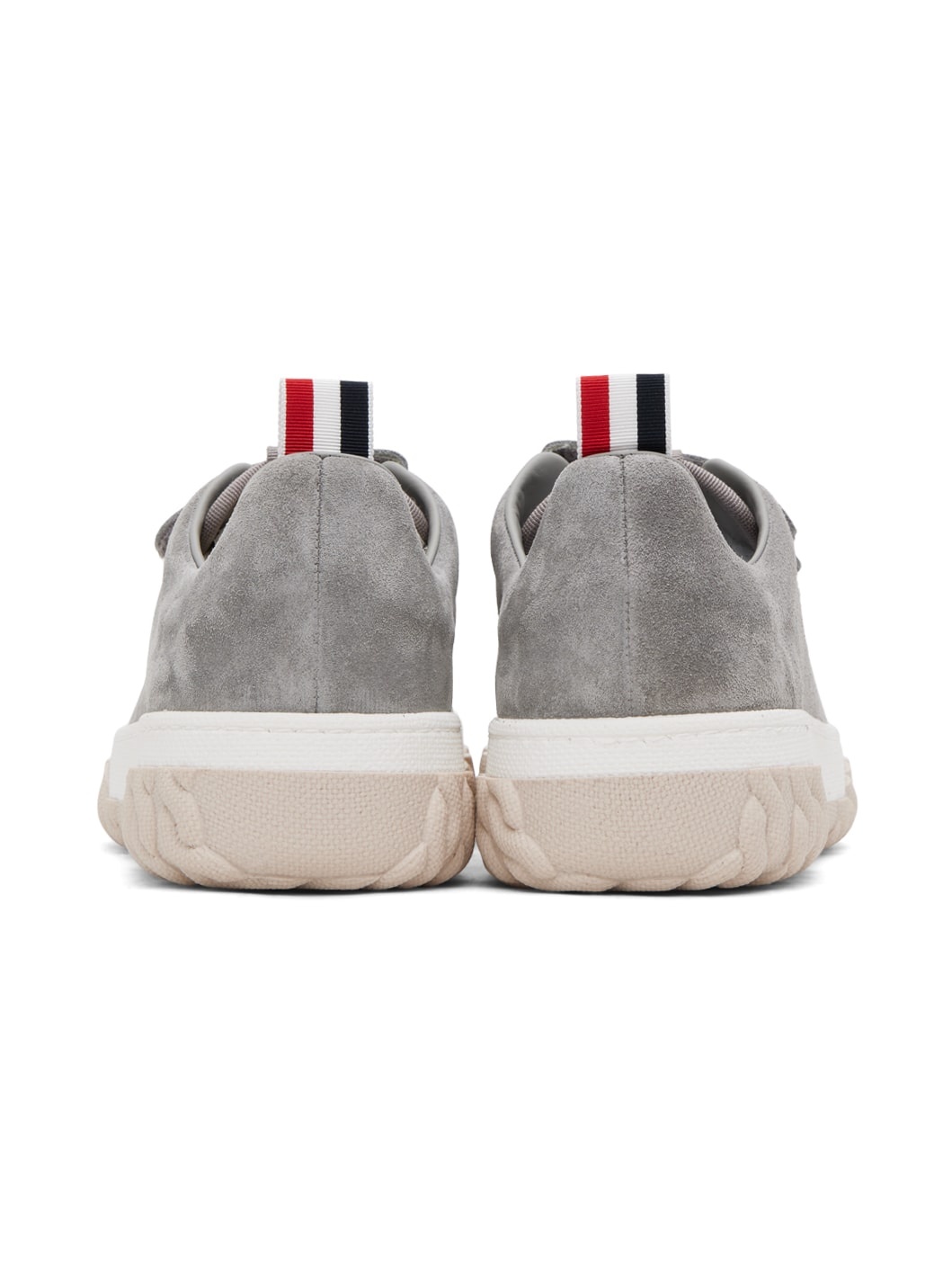 Gray 4-Bar Sneakers - 2