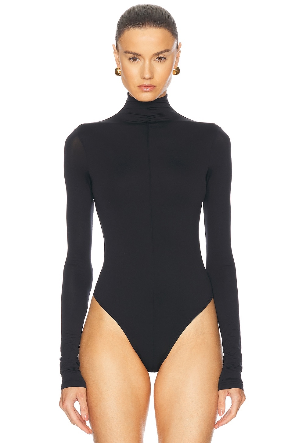 x Rosie Huntington-Whiteley RHW Long Sleeve Bodysuit - 2