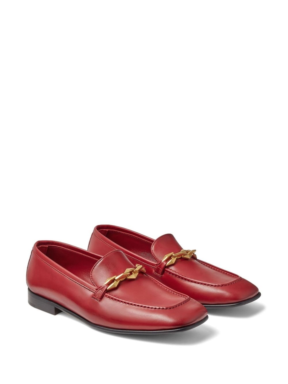 Diamond Tilda leather loafers - 2