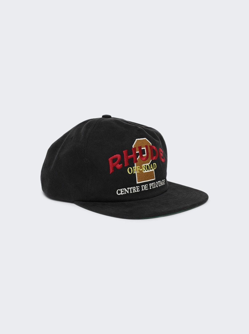 Off Road Washed Canvas Hat Black - 5