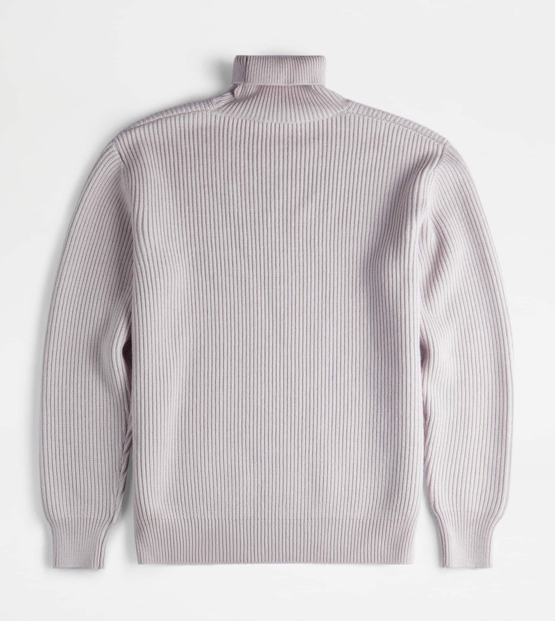 Tod's TURTLENECK IN WOOL - PINK outlook