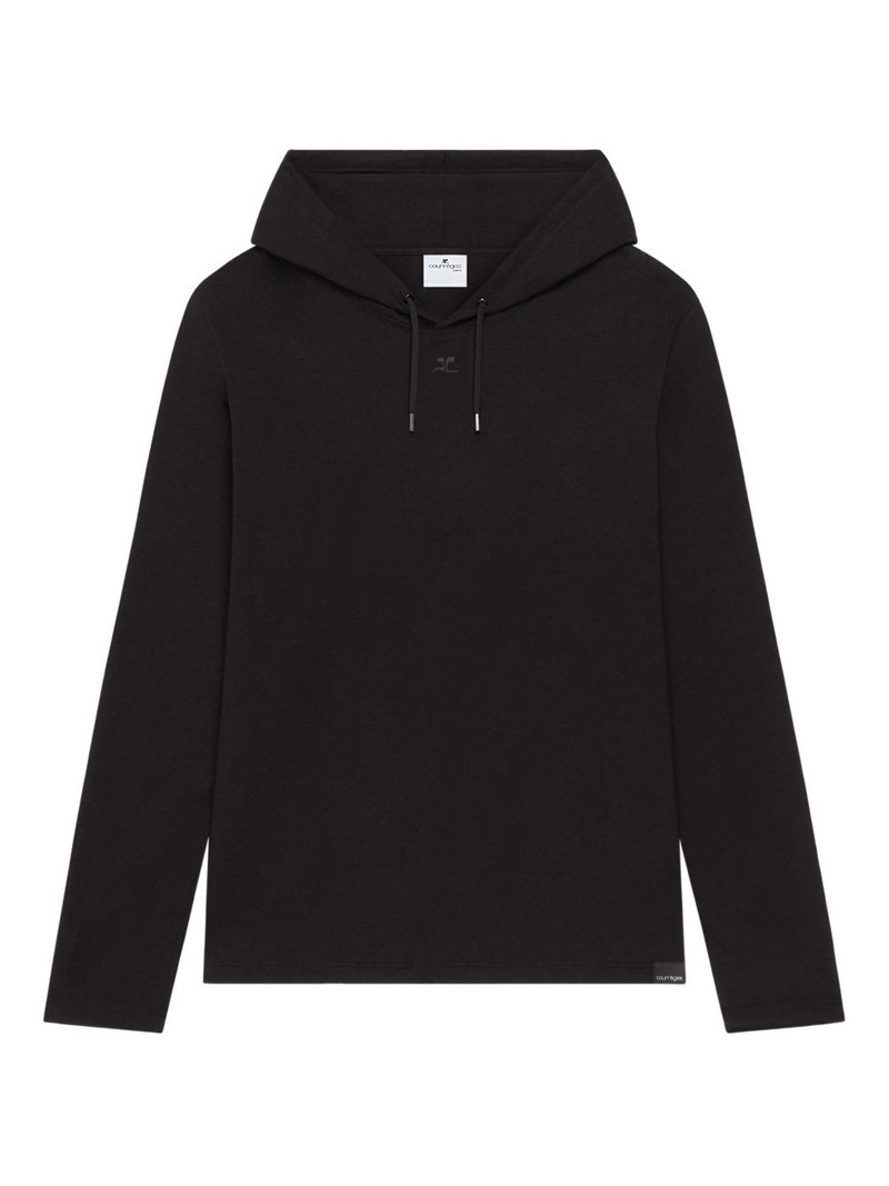 asymmetrical cropped hoodie 1