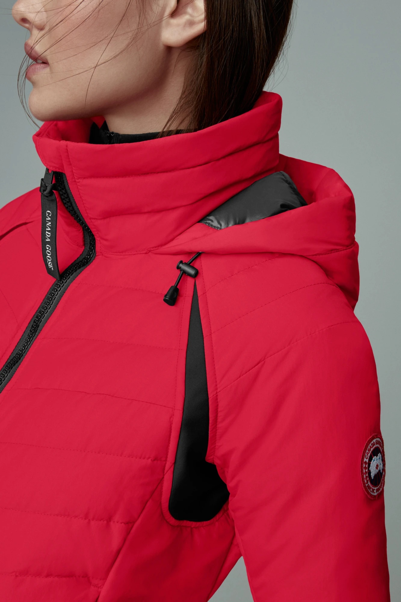 WOMEN'S HYBRIDGE BASE DOWN JACKET MATTE FINISH - 6