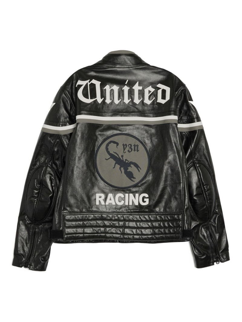 Y-3 x NBHD leather jacket outlook