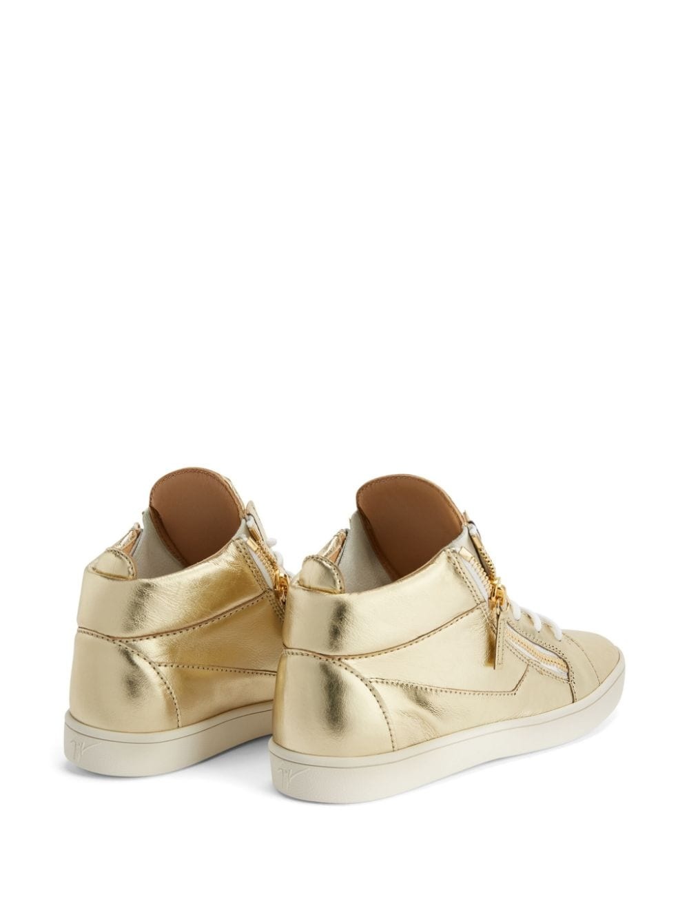 Kriss laminated leather sneakers - 3