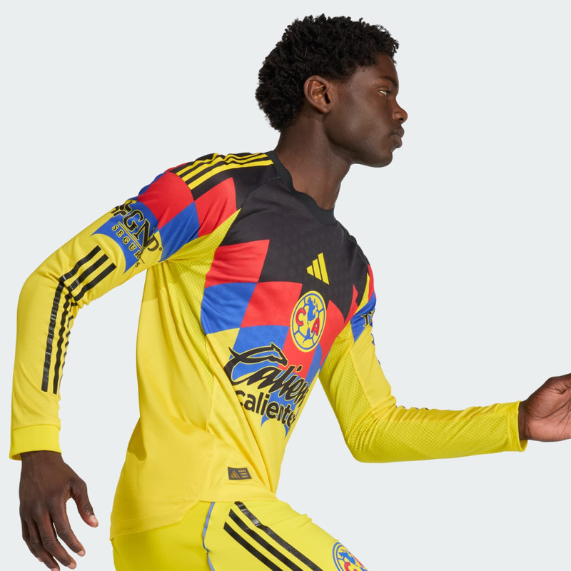 Club America 25/26 Long Sleeve Home Authentic Jersey 7